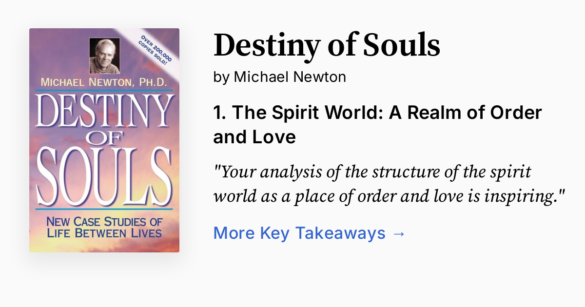 Cover of Destiny of Souls