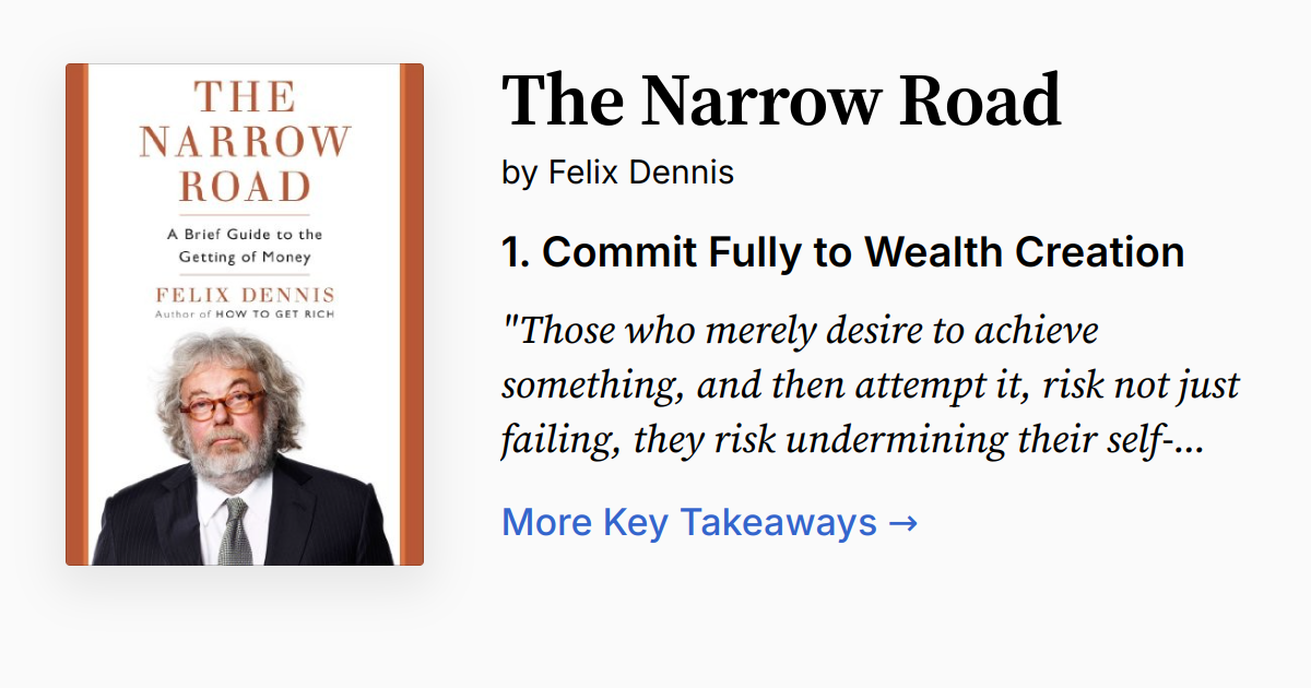 The Narrow Road | Summary, Audio, Quotes