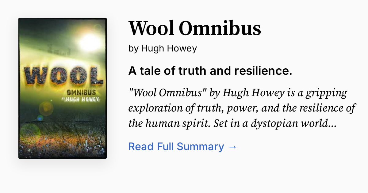 Cover of Wool Omnibus