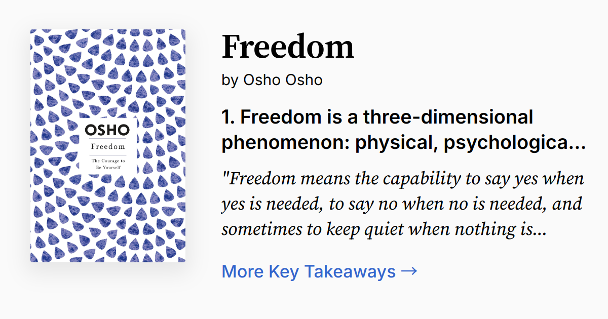 Cover of Freedom