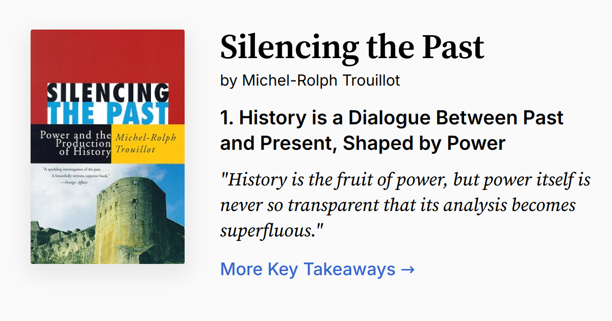 Cover of Silencing the Past
