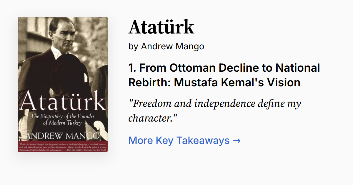 Cover of Atatürk