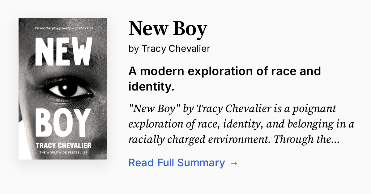 Cover of New Boy