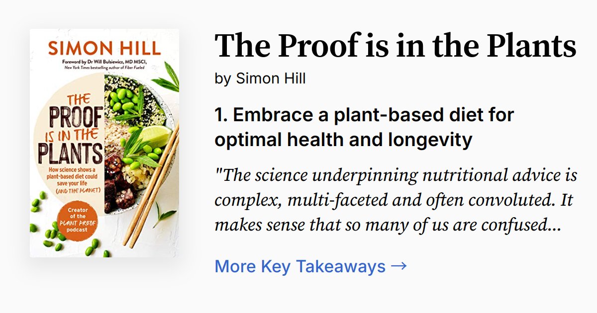The Proof is in the Plants Summary, Audio, Quotes