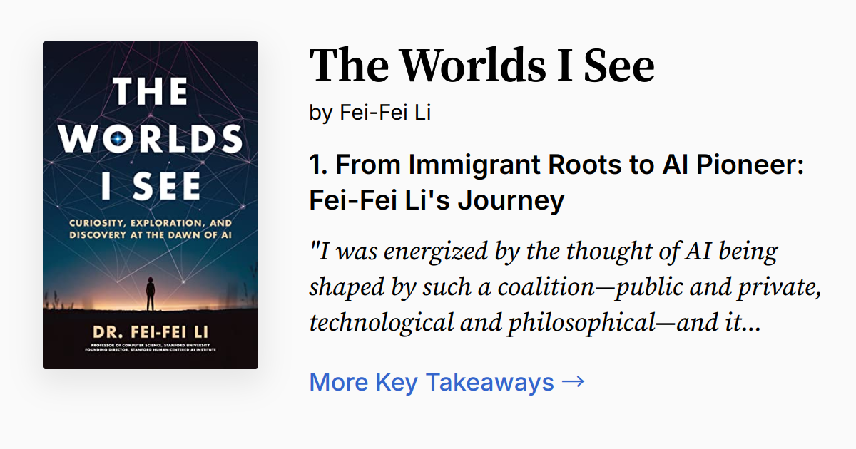 Cover of The Worlds I See