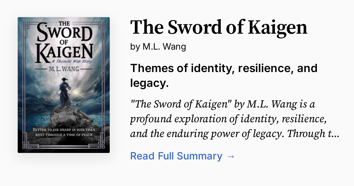 Cover of The Sword of Kaigen