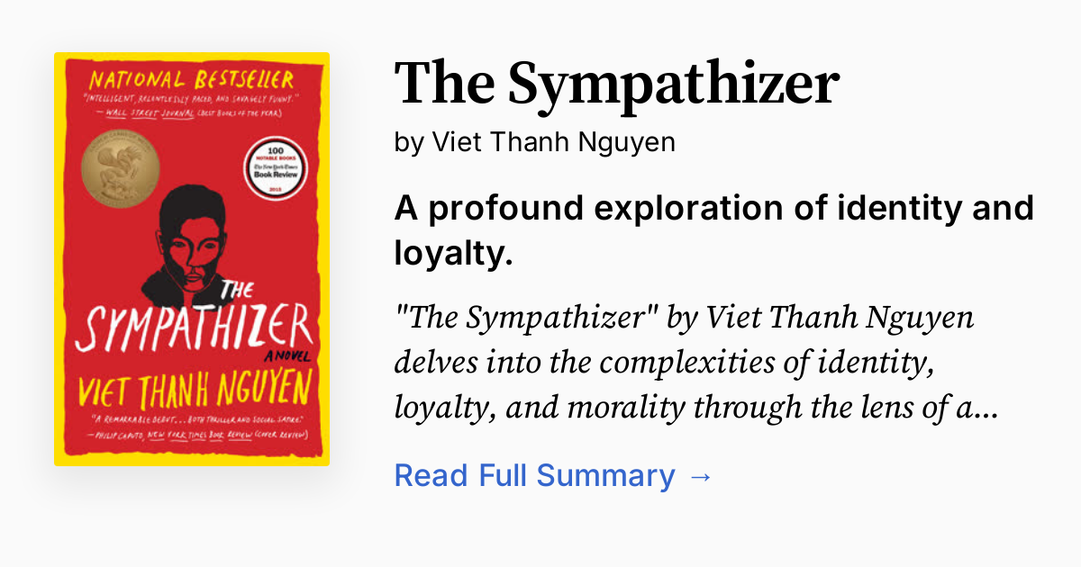 Cover of The Sympathizer