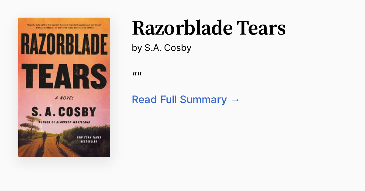 Cover of Razorblade Tears