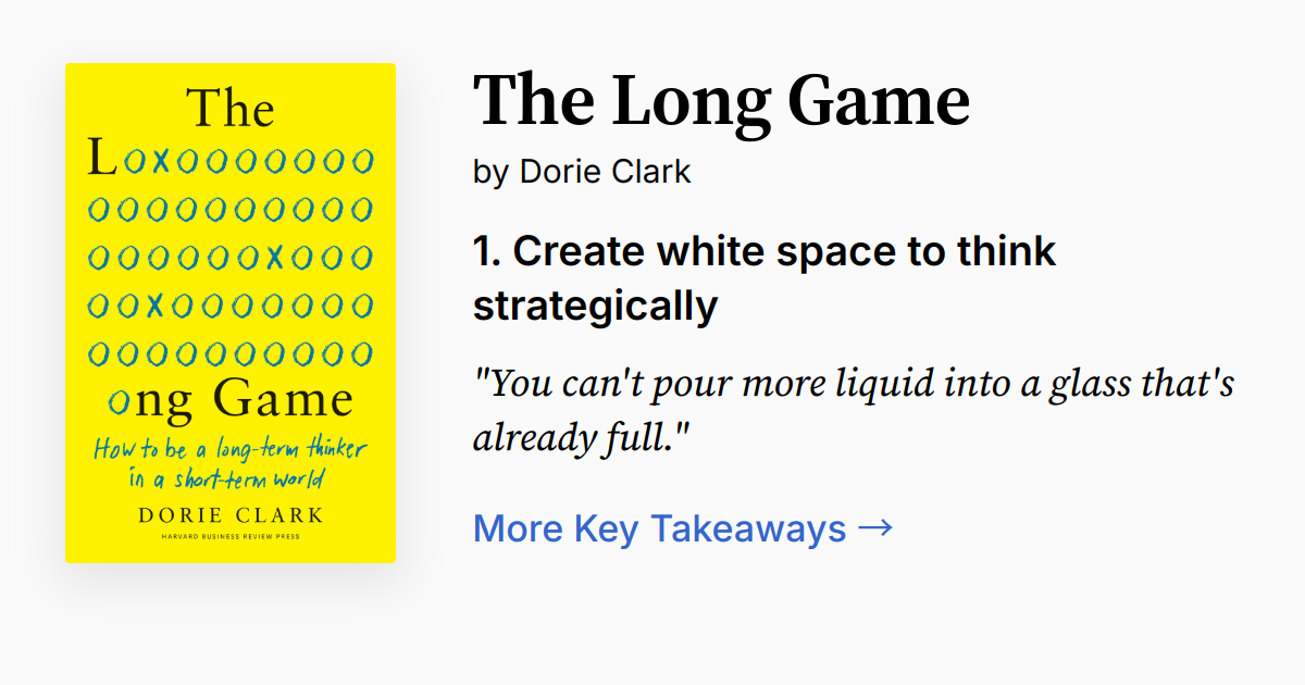 Cover of The Long Game