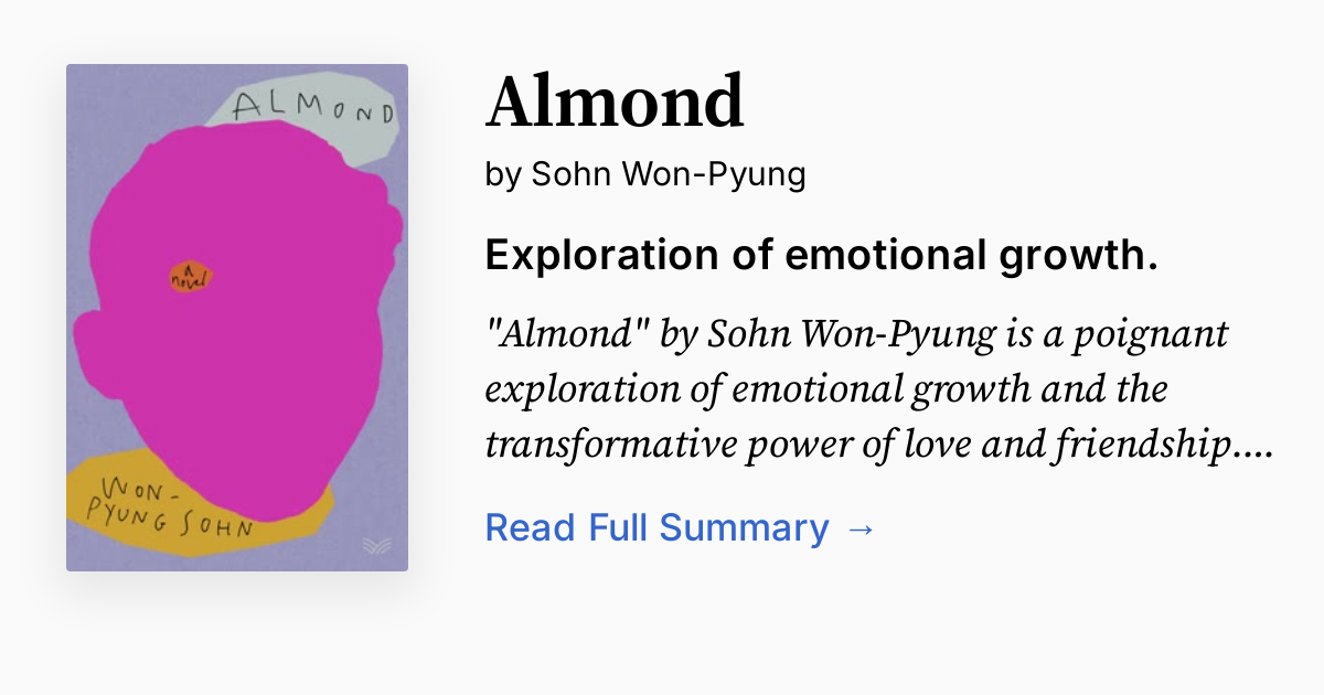 洋書 英語 Almonds Won Pyung Sohn 韓国人の小説 Almond | Sohn, Won