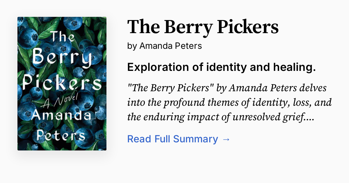 Cover of The Berry Pickers