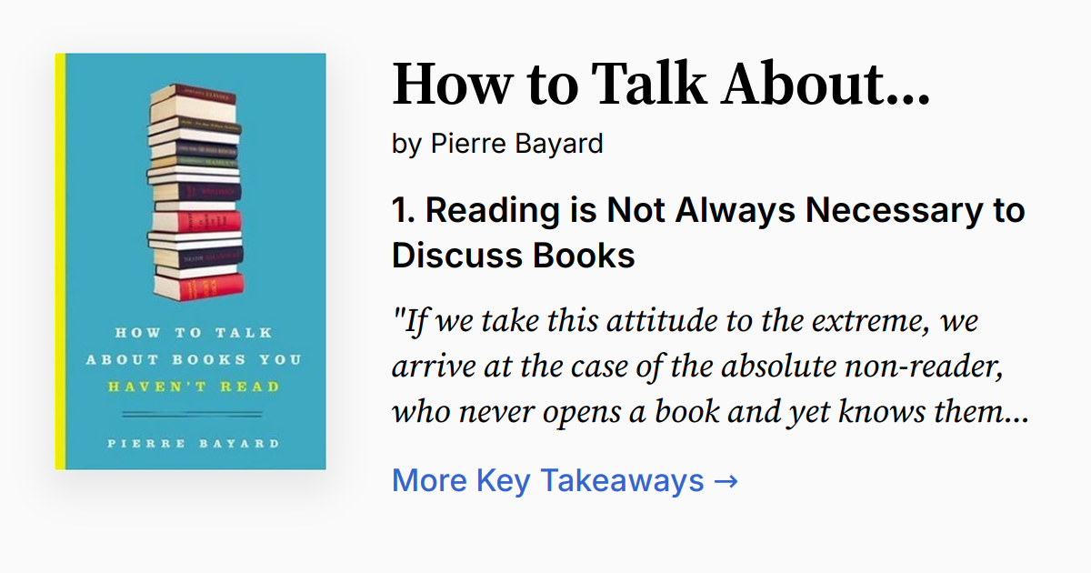how-to-talk-about-books-you-haven-t-read-summary-quotes-faq-audio