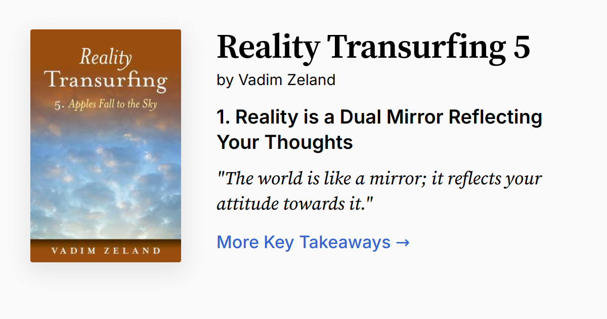 Cover of Reality Transurfing 5