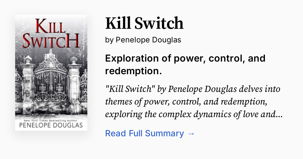 Cover of Kill Switch