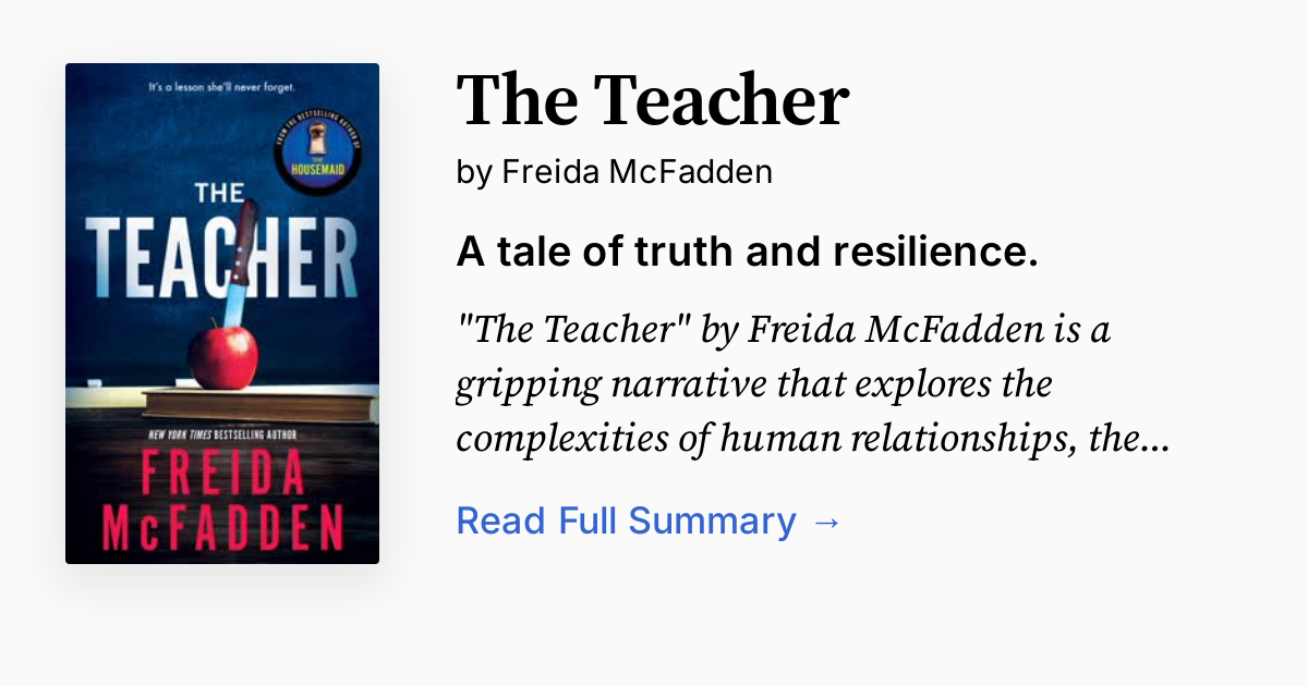 Cover of The Teacher