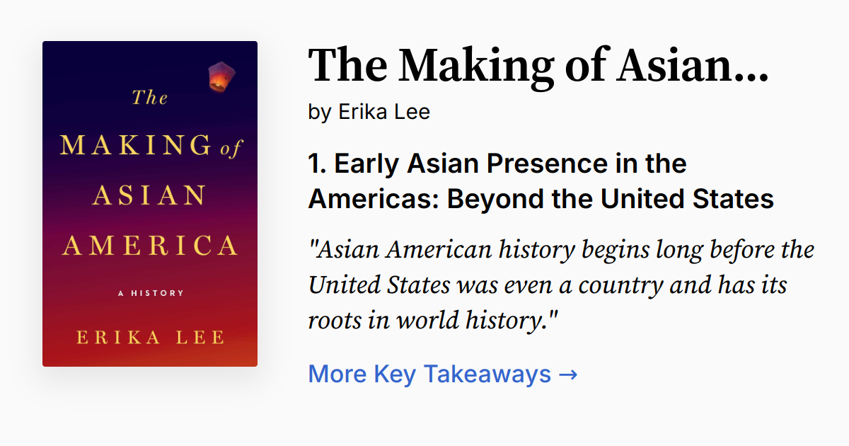 Cover of The Making of Asian America
