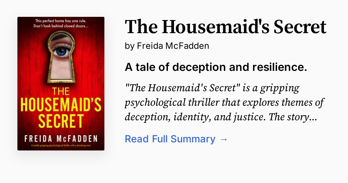 Cover of The Housemaid's Secret