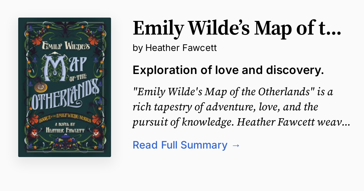 Cover of Emily Wilde’s Map of the Otherlands