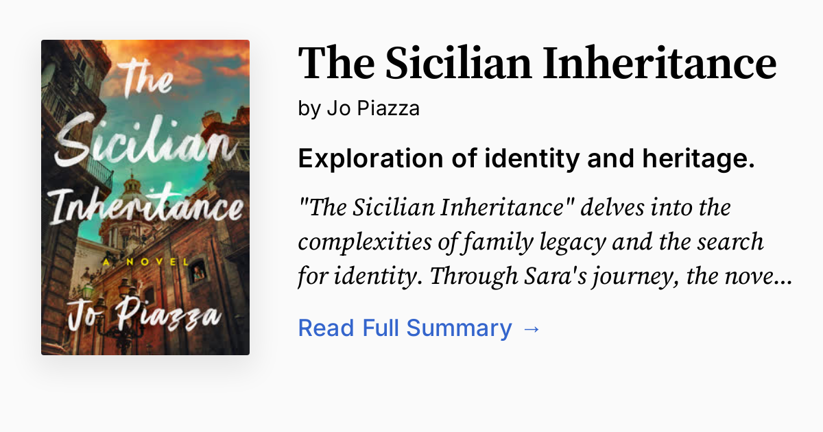 Cover of The Sicilian Inheritance