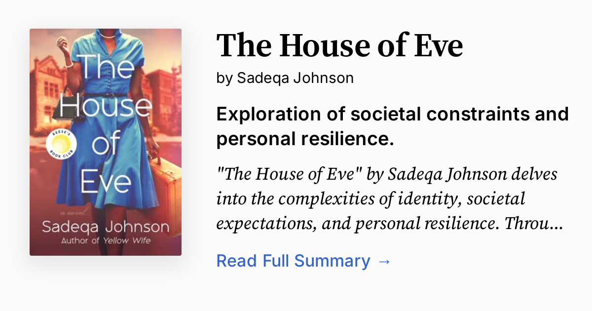 Cover of The House of Eve