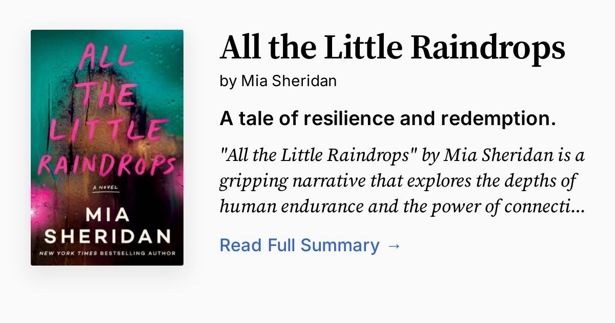 Cover of All the Little Raindrops