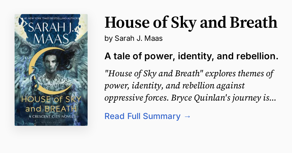 House of Sky and Breath Summary, Audio, Analysis, FAQ