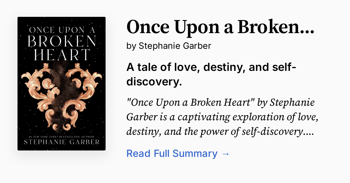 Cover of Once Upon a Broken Heart