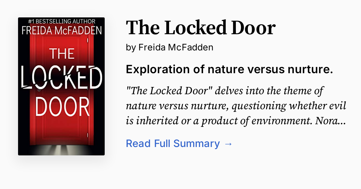 The Locked Door Summary, Analysis, FAQ