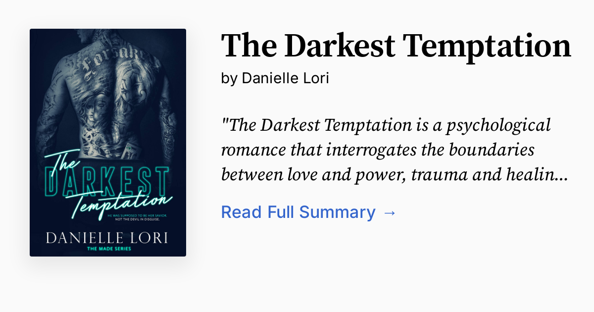 Cover of The Darkest Temptation