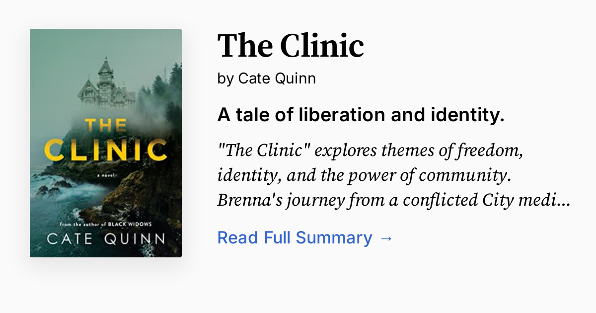 The Clinic by Cate Quinn Summary, Audio, Analysis, FAQ