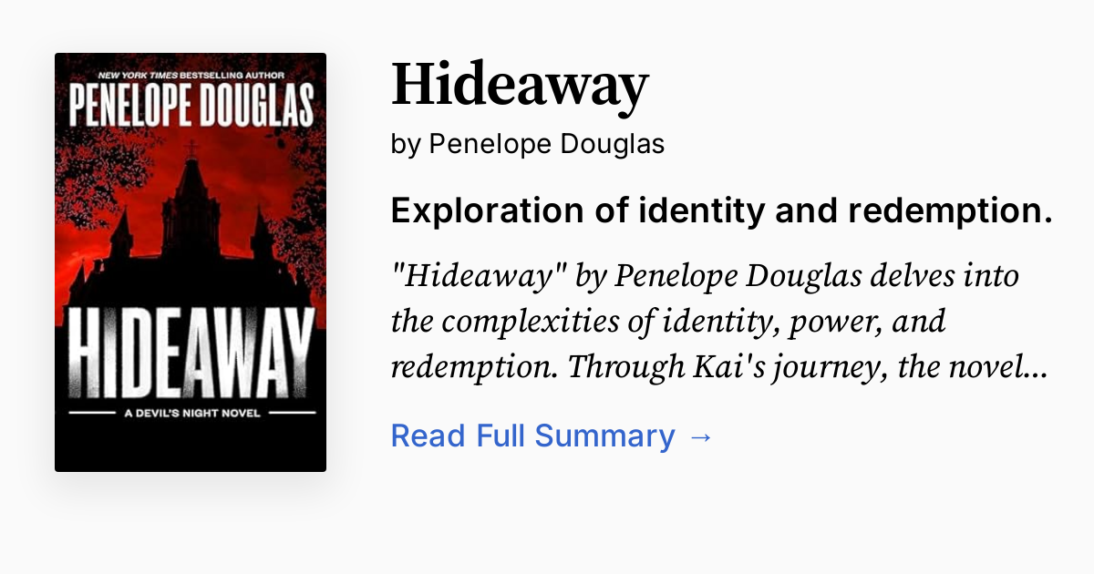 Cover of Hideaway