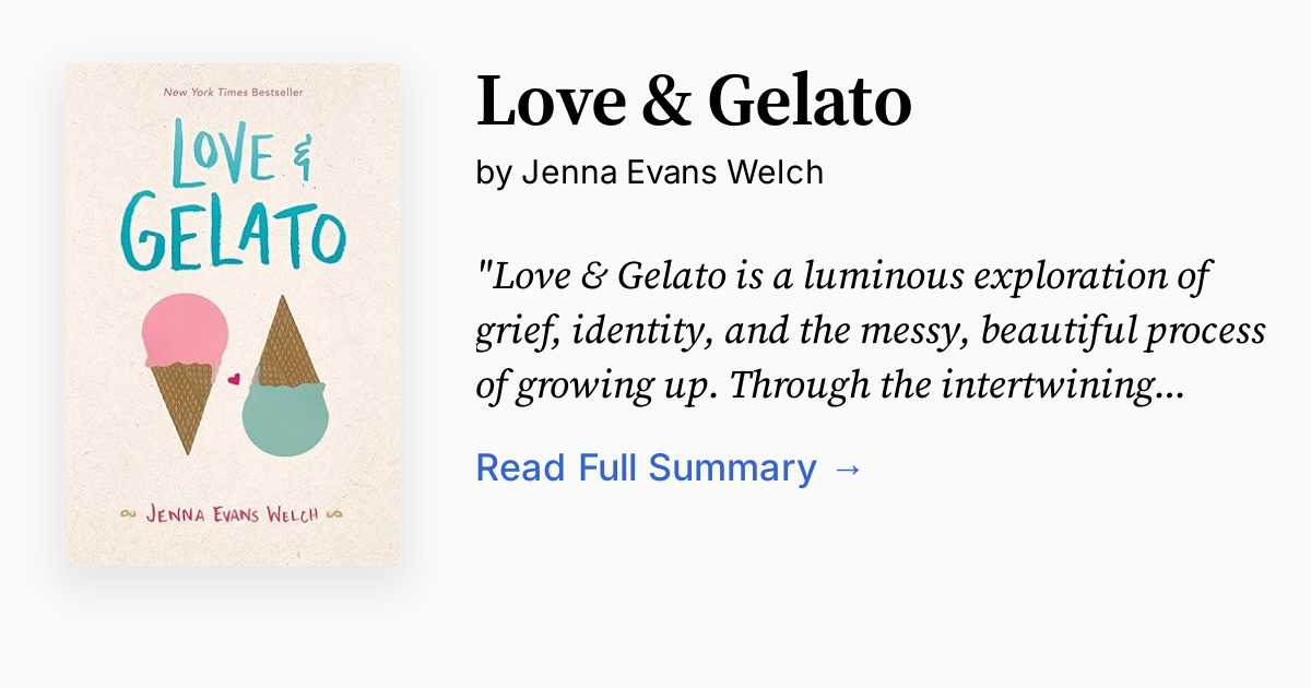 Cover of Love & Gelato
