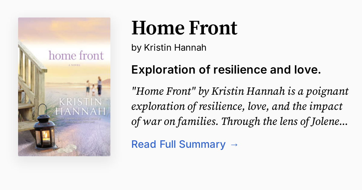 Cover of Home Front