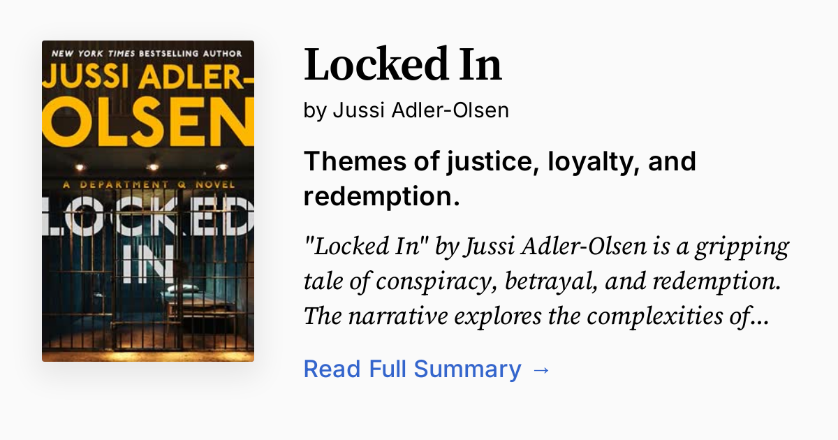 Cover of Locked In