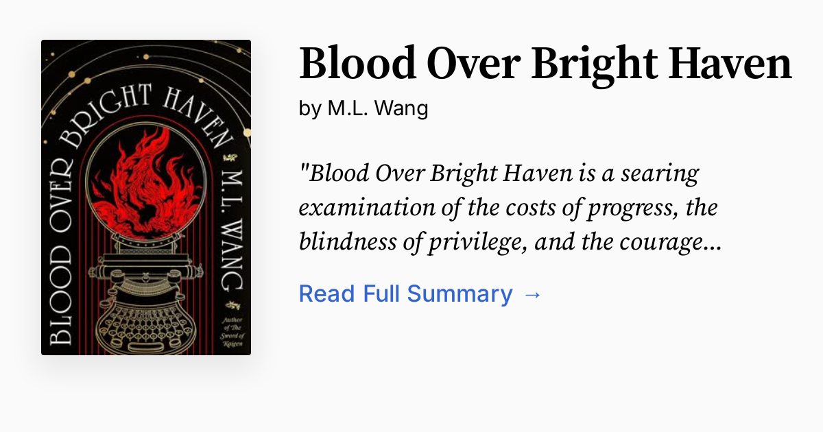 Blood Over Bright Haven Summary, Audio, Analysis