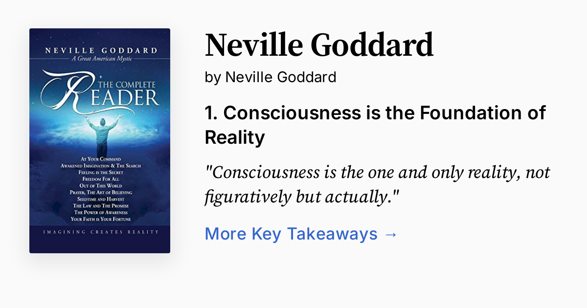 Cover of Neville Goddard