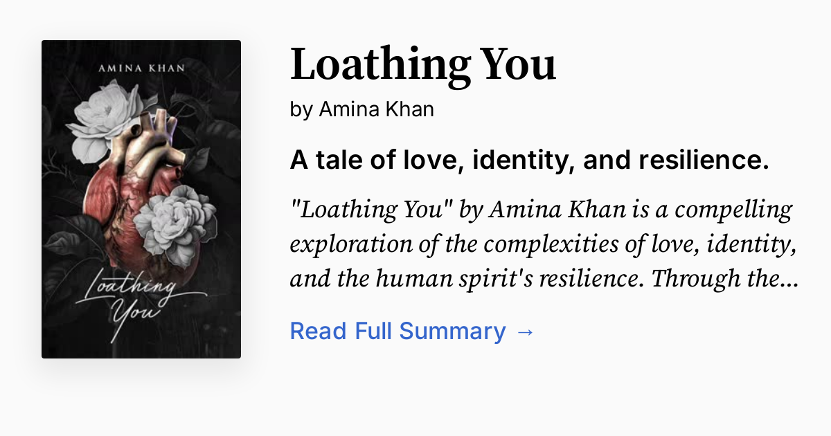 Cover of Loathing You