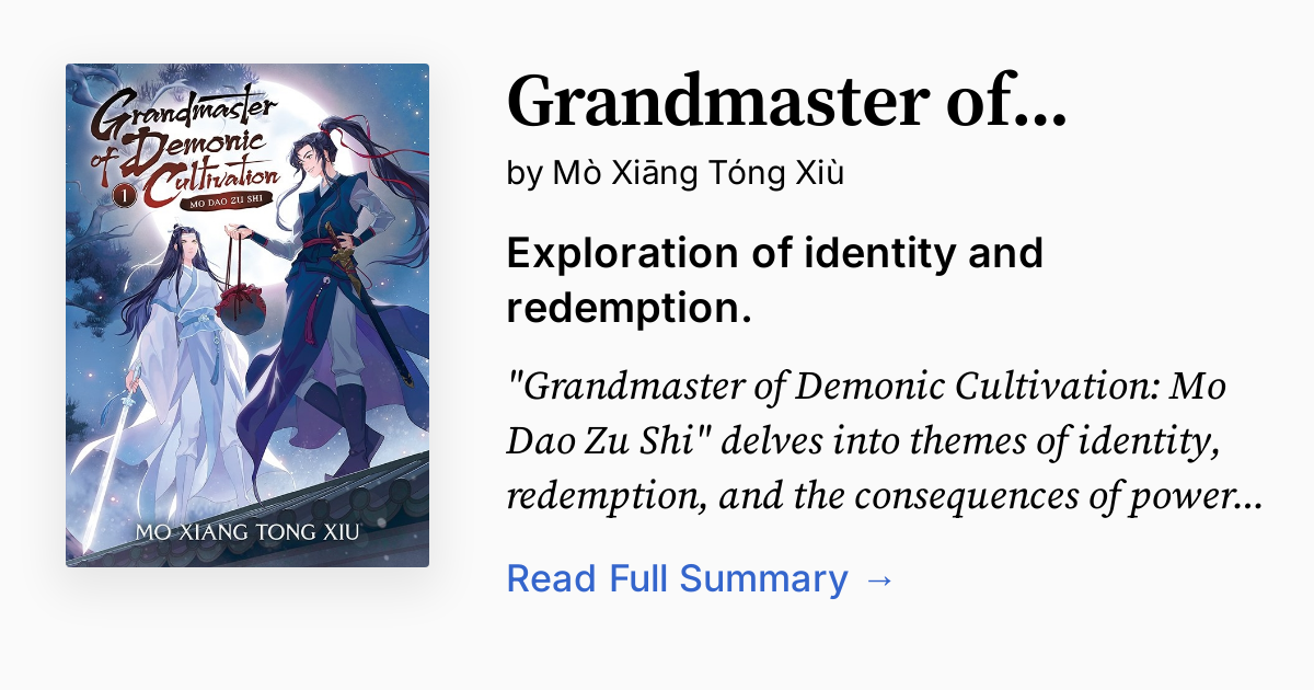 Cover of Grandmaster of Demonic Cultivation