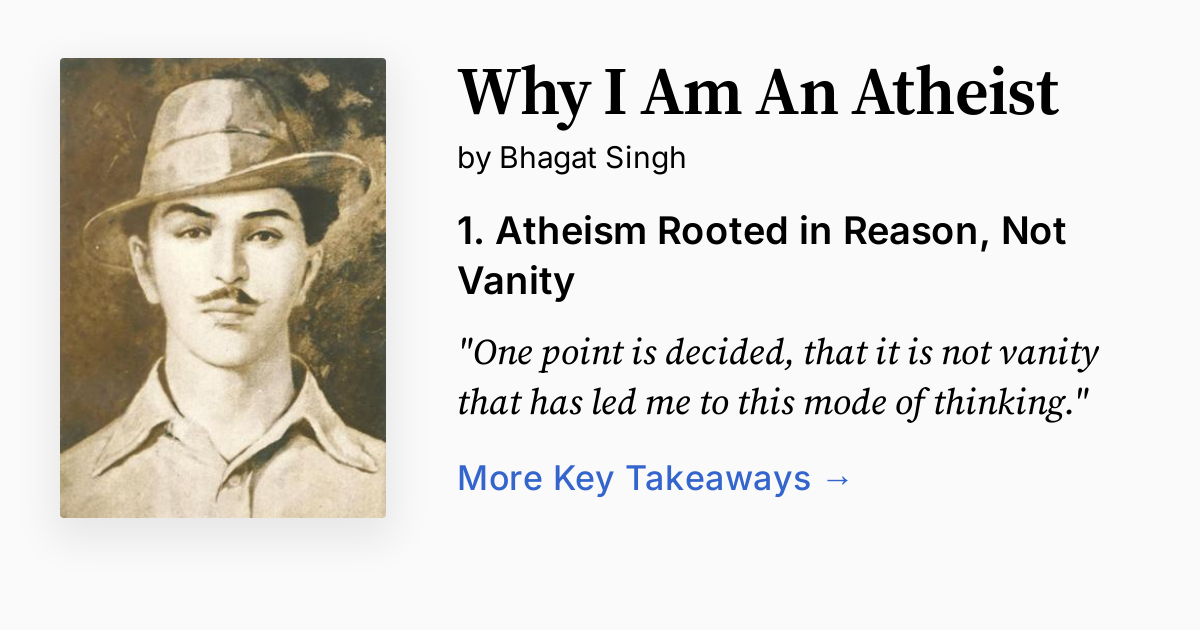 Cover of Why I Am An Atheist