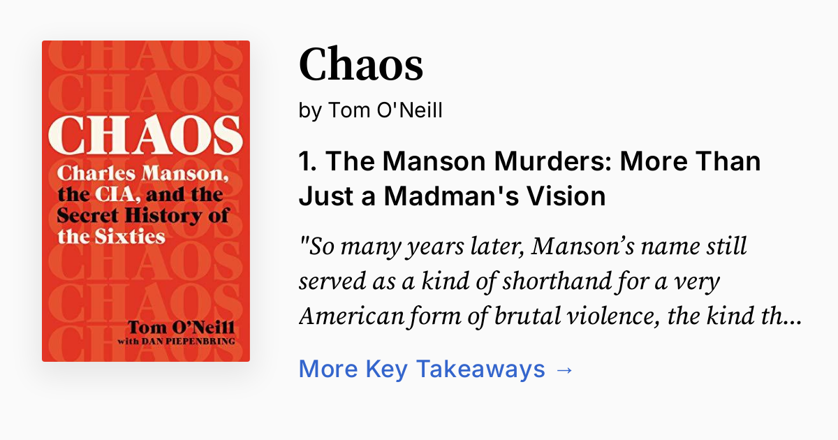 Cover of Chaos