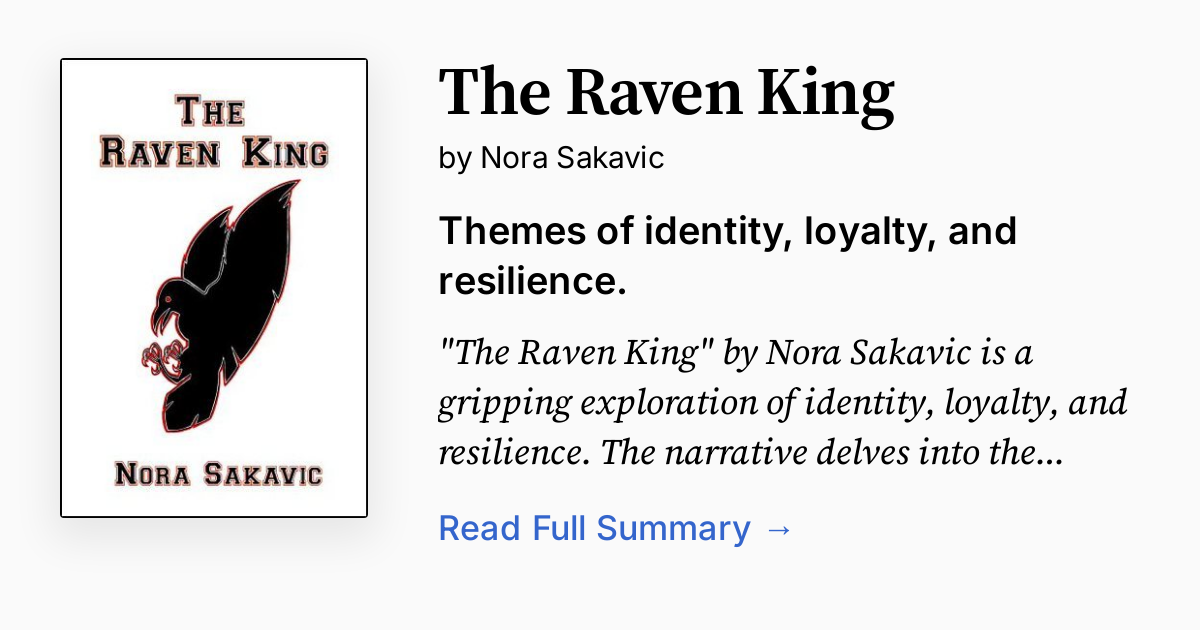 Cover of The Raven King