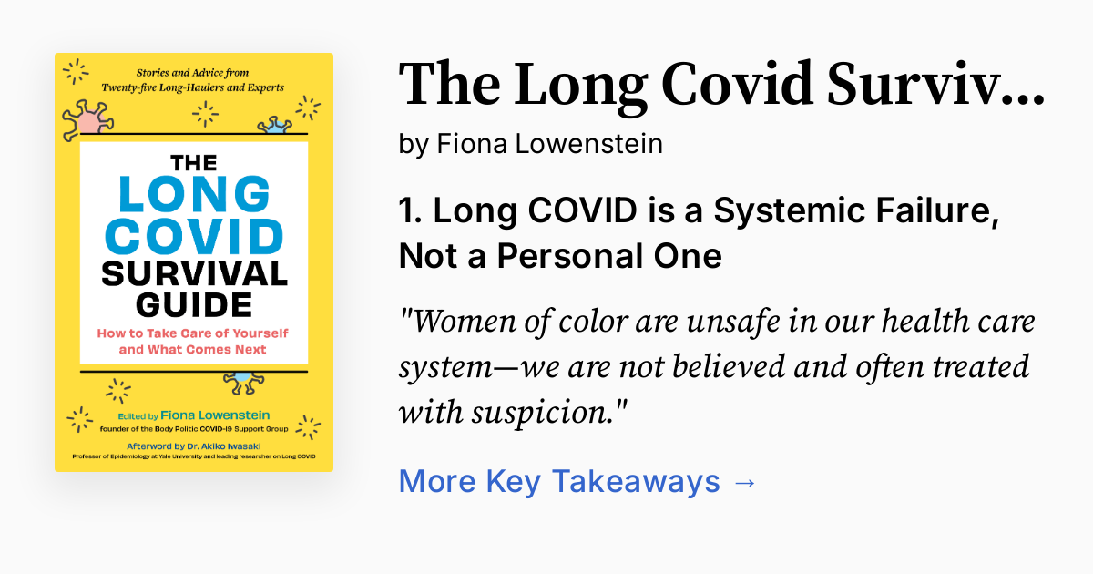The Long Covid Survival Guide | Summary, Audio, Quotes
