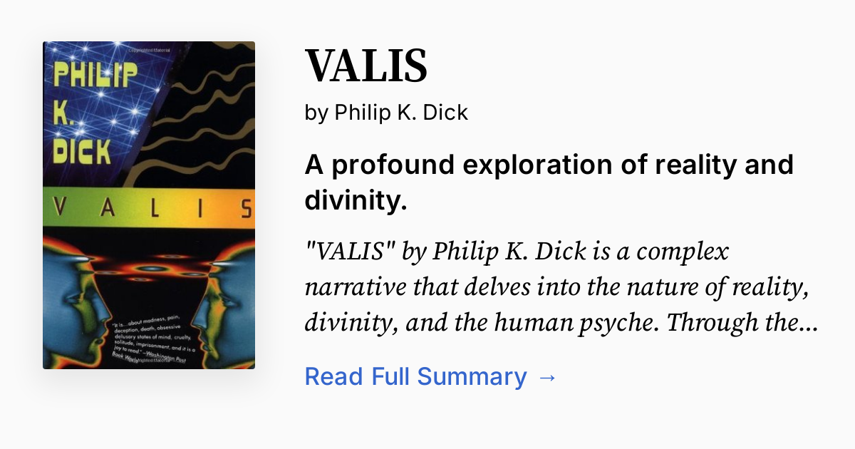Cover of VALIS