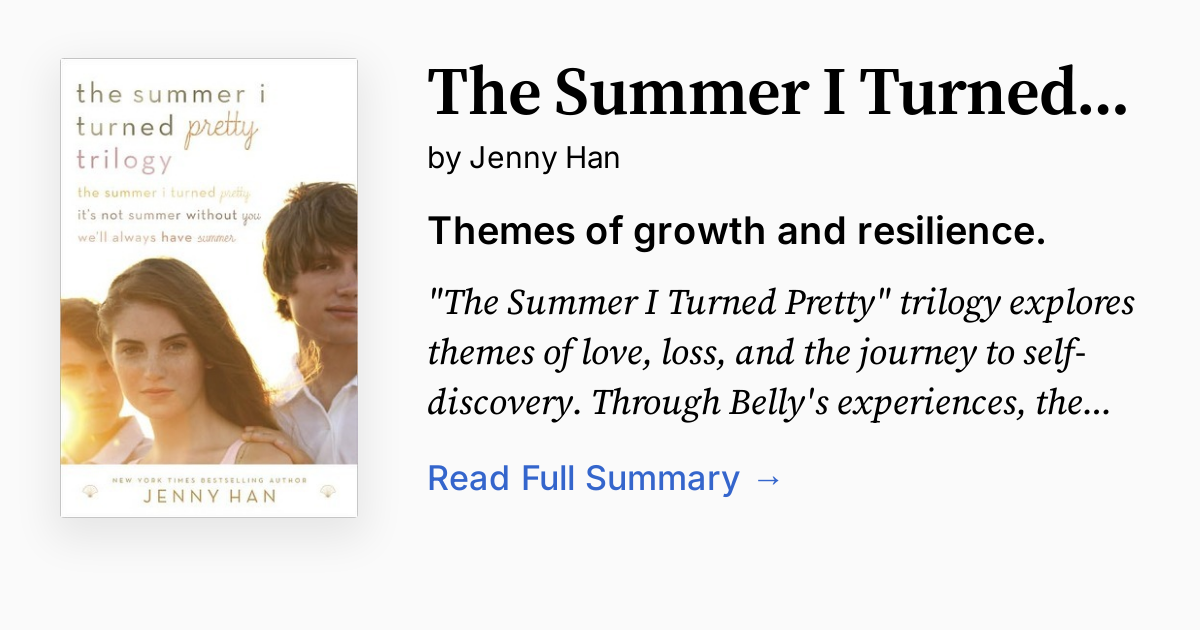 Cover of The Summer I Turned Pretty Trilogy