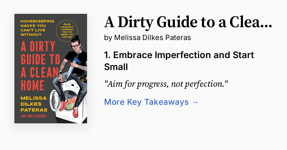 A Dirty Guide To A Clean Home