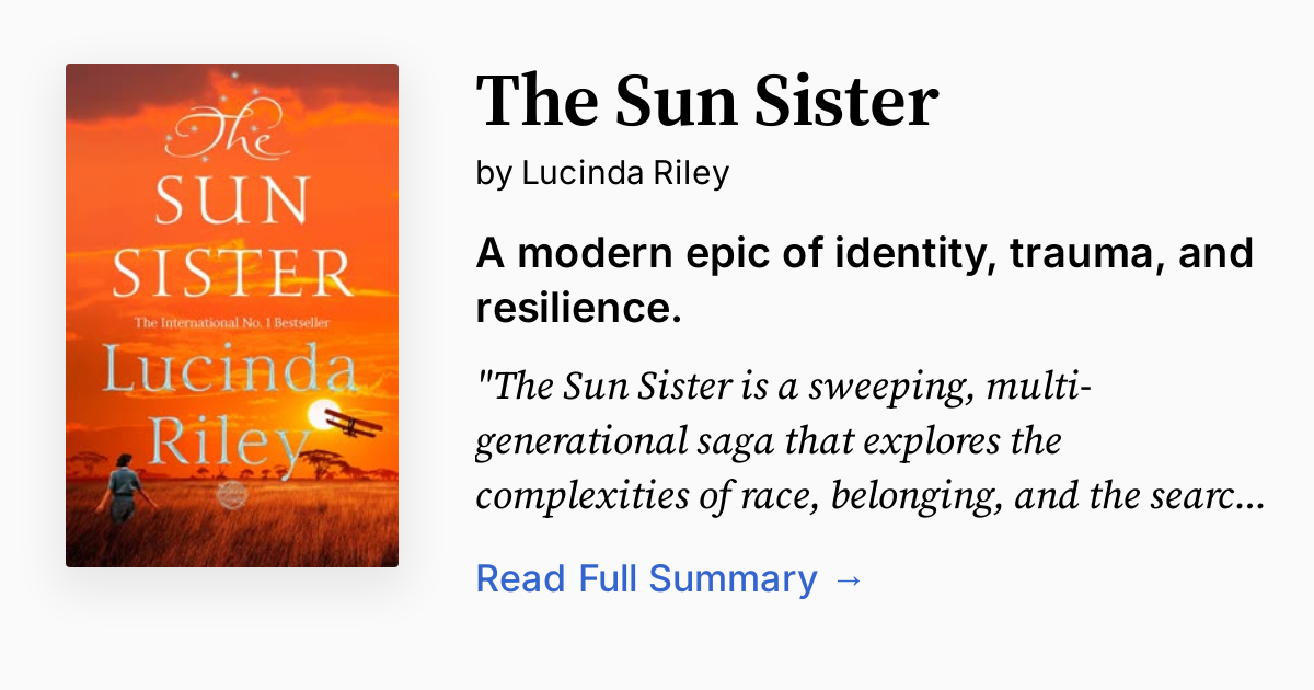 Cover of The Sun Sister