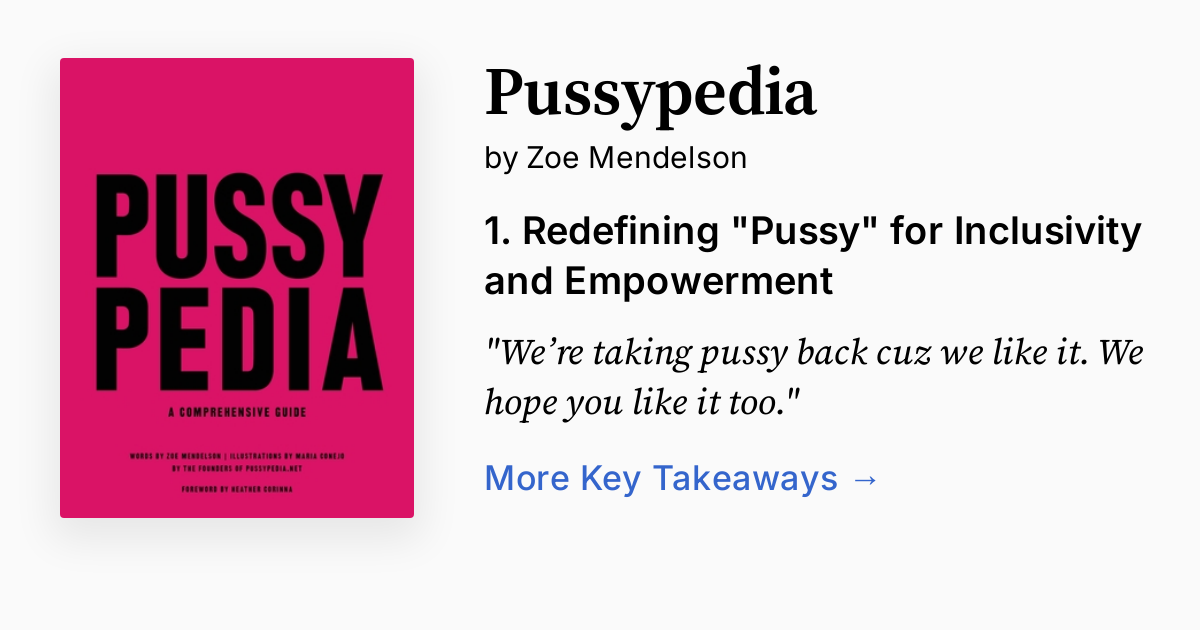 Cover of Pussypedia