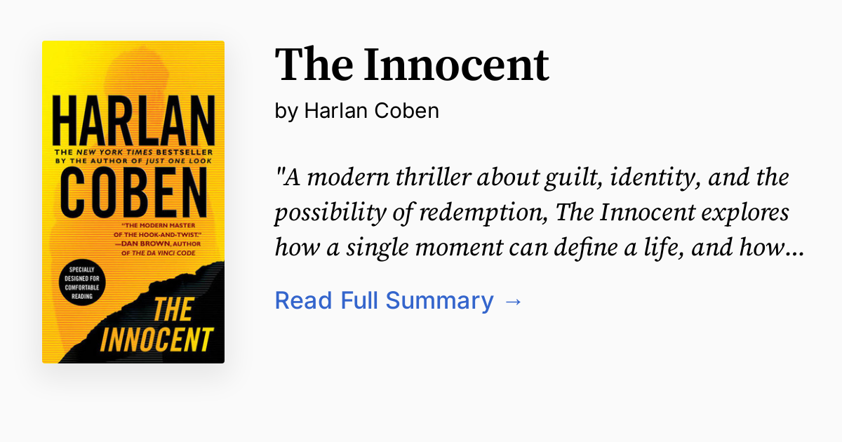 Cover of [The Innocent] [By