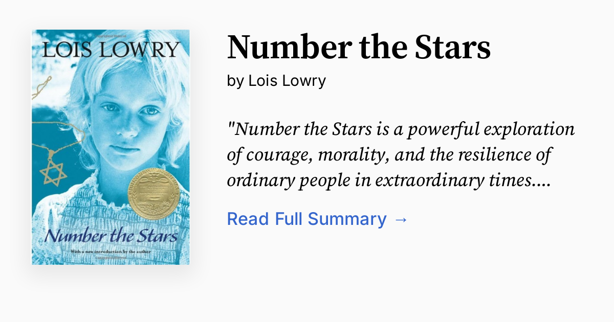 Cover of Number the Stars