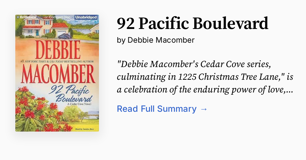 92 Pacific Boulevard | Summary, Audio, Analysis